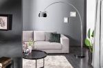 Stojací lampa BIG BOW 170-205 CM chromovaná