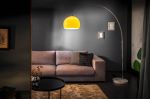 Stojací lampa BIG BOW 175-205 CM oranžová