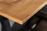 Barový stůl CASTLE 120 CM masiv divoký dub