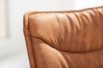 Barová židle DUTCH COMFORT antik hnědá mikrovlákno