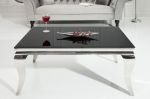 Konferenční stolek MODERN BAROCCO 100 CM černý