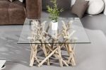 Konferenční stolek DRIFTWOOD SQUARE 80 CM naplavené dříví