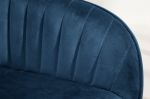 Jídelní židle TURIN královská modrá samet