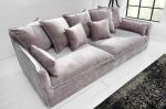 Luxusní pohovka HEAVEN 3M taupe samet