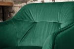 Barová židle LOFT 100 CM zelená samet