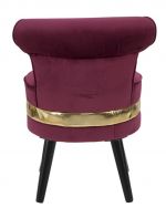 MINI židle/stolička PARIS II vínová