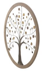 Nástěnná dekorace TREE CIRCLE 80 CM