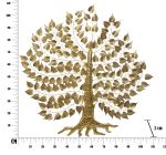 Nástěnná dekorace SUPER LEAF 110 CM