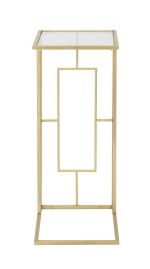 Odkládací stolek COREL GOLD 60 CM