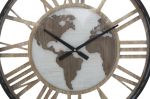 Nástěnné hodiny WORLD TIME 60 CM