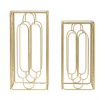 2SET telefonní stolek QUADRATO 70/60 CM