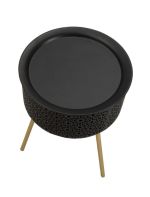 Odkládací stolek MODERN STORAGE 50 CM černý