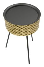 Odkládací stolek MODERN STORAGE 65 CM zlatý