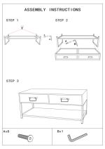 Televizní stolek HANOI 95 CM