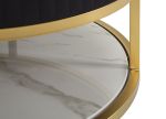 Konferenční stolek FRANCE 75 CM černý