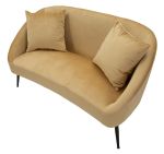 Pohovka SEDITO 137 CM hnědá