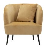 Křeslo SEDITO 78 CM hnědé