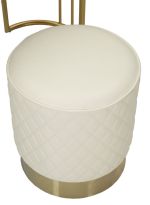 Toaletní stolek SHARON 120 CM krémový/zlatý Toaletní stolek SHARON 120 CM krémový/zlatý