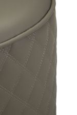 Toaletní stolek SHARON 120 CM šedý/stříbrný