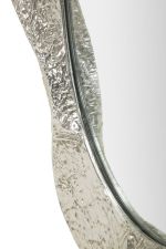 Oválné zrcadlo ARGELUX 128 CM stříbrné Oválné zrcadlo ARGELUX 128 CM stříbrné