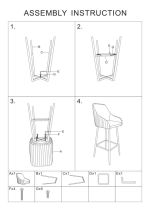 2SET barová židle ALASKA zelená 2SET barová židle ALASKA zelená