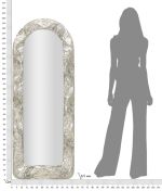Zrcadlo ARGELUX ARCO 160 CM stříbrné Zrcadlo ARGELUX ARCO 160 CM stříbrné