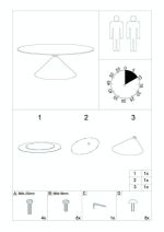Kulatý jídelní stůl SPACE 180 CM