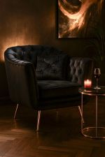 Křeslo BUDAPEST 91 CM černé