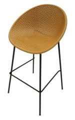 2SET barová židle IBIZA hořčicová