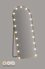 Stojací zrcadlo HOLLYWOOD LED 170 CM (3 SVĚTELNÉ ODSTÍNY) Stojací zrcadlo HOLLYWOOD LED 170 CM (3 SVĚTELNÉ ODSTÍNY)