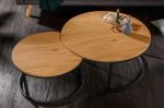 2SET konferenční stolek STUDIO dubový vzhled