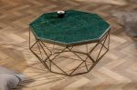 Konferenční stolek DIAMOND NOBLES 69 CM zelený mramor