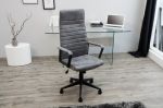 Kancelářská židle LAZIO vintage šedá