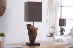 Stolní lampa HYPNOTIC BROWN naplavené dříví