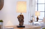 Stolní lampa HYPNOTIC BEIGE naplavené dříví