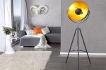 Stojací lampa BIG STUDIO 160 CM černo-zlatá