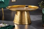 Konferenční stolek ORIENT 65 CM zlatý