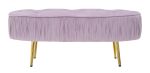 Pokojová lavice COMFORT 102 CM růžová