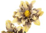 Umělá květina DAHLIA V2 90 CM žlutá