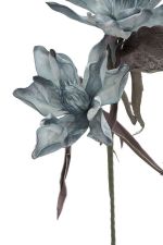 Umělá květina EPIPHYTA V3 98 CM modrá