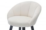 Barová židle ELEGANTE 104 CM krémová