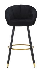Barová židle ELEGANTE 104 CM černá