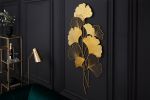 Nástěnná dekorace GINKGO 110 CM zlatá