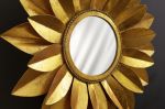 Zrcadlo SUNFLOWER 60 CM zlaté