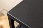 Konzolový stolek DURA STEEL 100 CM černý kov