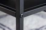 Televizní stolek DURA STEEL 120 CM černý kov