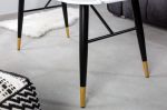 Konferenční stolek PARIS 110 CM bílý mramorový vzhled