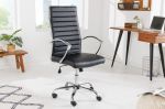 Kancelářská židle BIG DEAL černá umělá kůže
