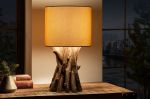 Stolní lampa HARMONY NATUR 50 CM béžová masiv teak