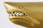 Skulptura SHARK GOLD 70 CM